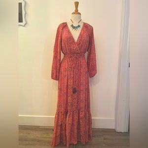 Boemo silky maxi dress